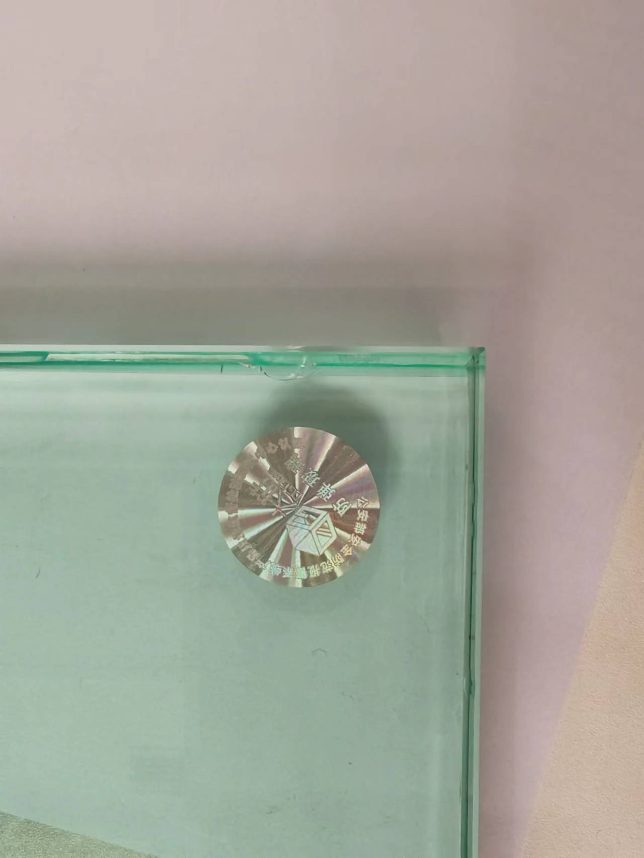 防弹玻璃标签